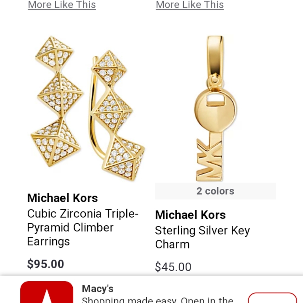 Michael Kors Earrings